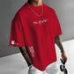 Herren Urban Style Loose Fit T-Shirt – Premium Baumwollmix, Lässiger Oversize-Schnitt & Grafikdruck