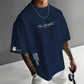 Herren Urban Style Loose Fit T-Shirt – Premium Baumwollmix, Lässiger Oversize-Schnitt & Grafikdruck