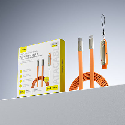 🔥⚡Schnellladeadapter mit 360° klappbarem Handyhalter – 65W PD & MagSafe-kompatibel⚡🔥 Perfekt für Auto & Reisen: Kabelfrei laden, Sicht nicht blockieren. Schnell & sicher – ideal für unterwegs!