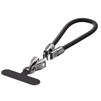 2 IN 1 Cell Phone Lanyard Fast Charging Data Cable