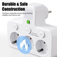 🎉 HEISSES ANGEBOT – 50 % RABATT! 🔌 Intelligente Steckdosenleiste mit USB-Anschluss und Nachtlicht – Vielseitig und sicher!