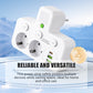 🎉 HEISSES ANGEBOT – 50 % RABATT! 🔌 Intelligente Steckdosenleiste mit USB-Anschluss und Nachtlicht – Vielseitig und sicher!