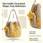 🌻 Handgefertigte Häkeltasche mit Blumenmuster – leichte Baumwollmischung, geräumig & boho – perfekt für Sommer & Strand