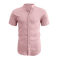 👔 50% RABATT! 🌞 Herren Sommer Stehkragen Kurzarmhemd – Atmungsaktives Material, Moderner Schnitt & Ideal Für Freizeit & Arbeit 💼