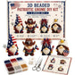 🏆Zeitlich begrenztes Angebot: 50 % Rabatt🧵✨Kleines 3D-Perlen-Tier-Bastelset