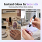 6-teiliges Set mit Gel-Nagellackstiften